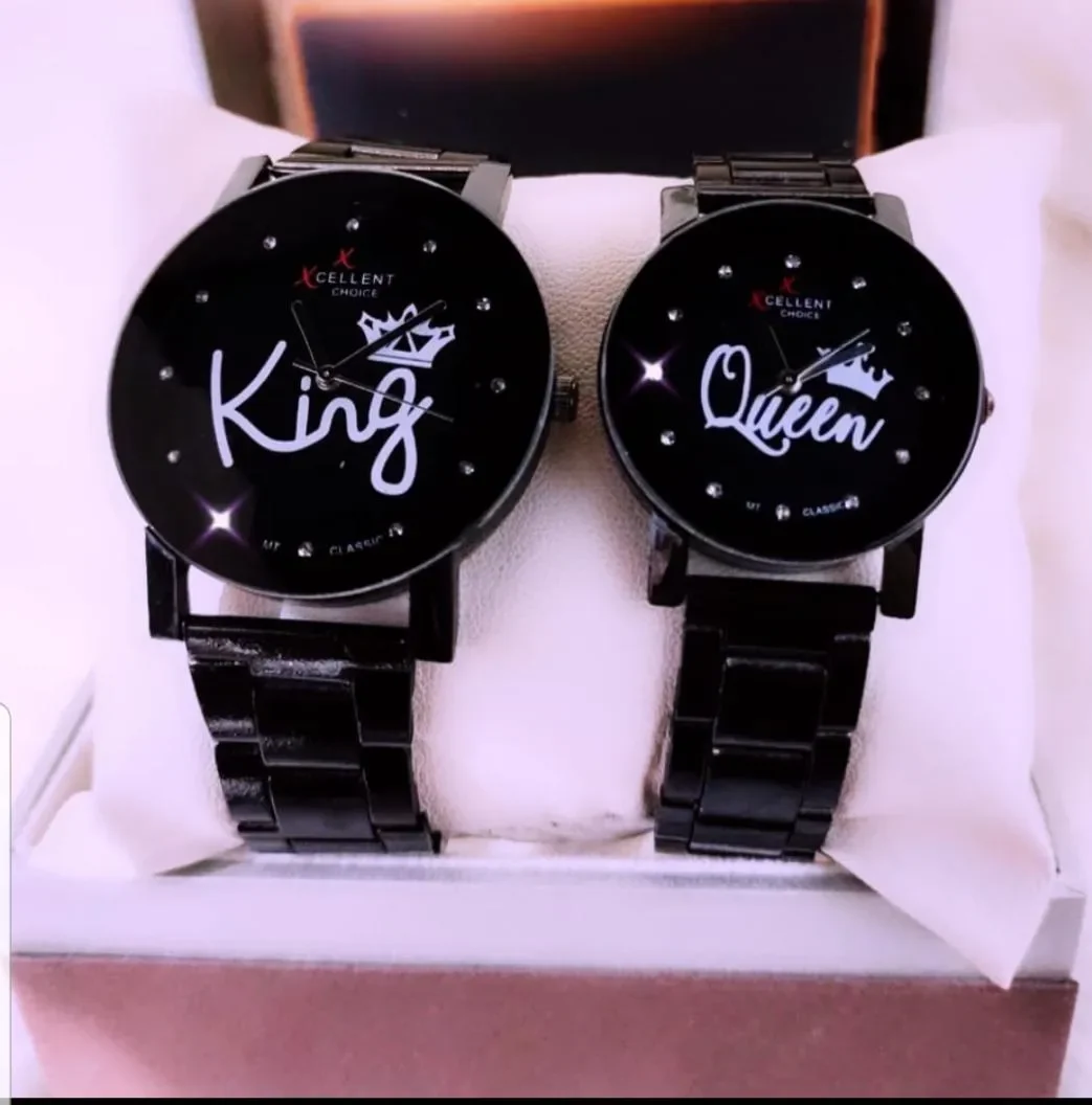 Couple watches orders king queen